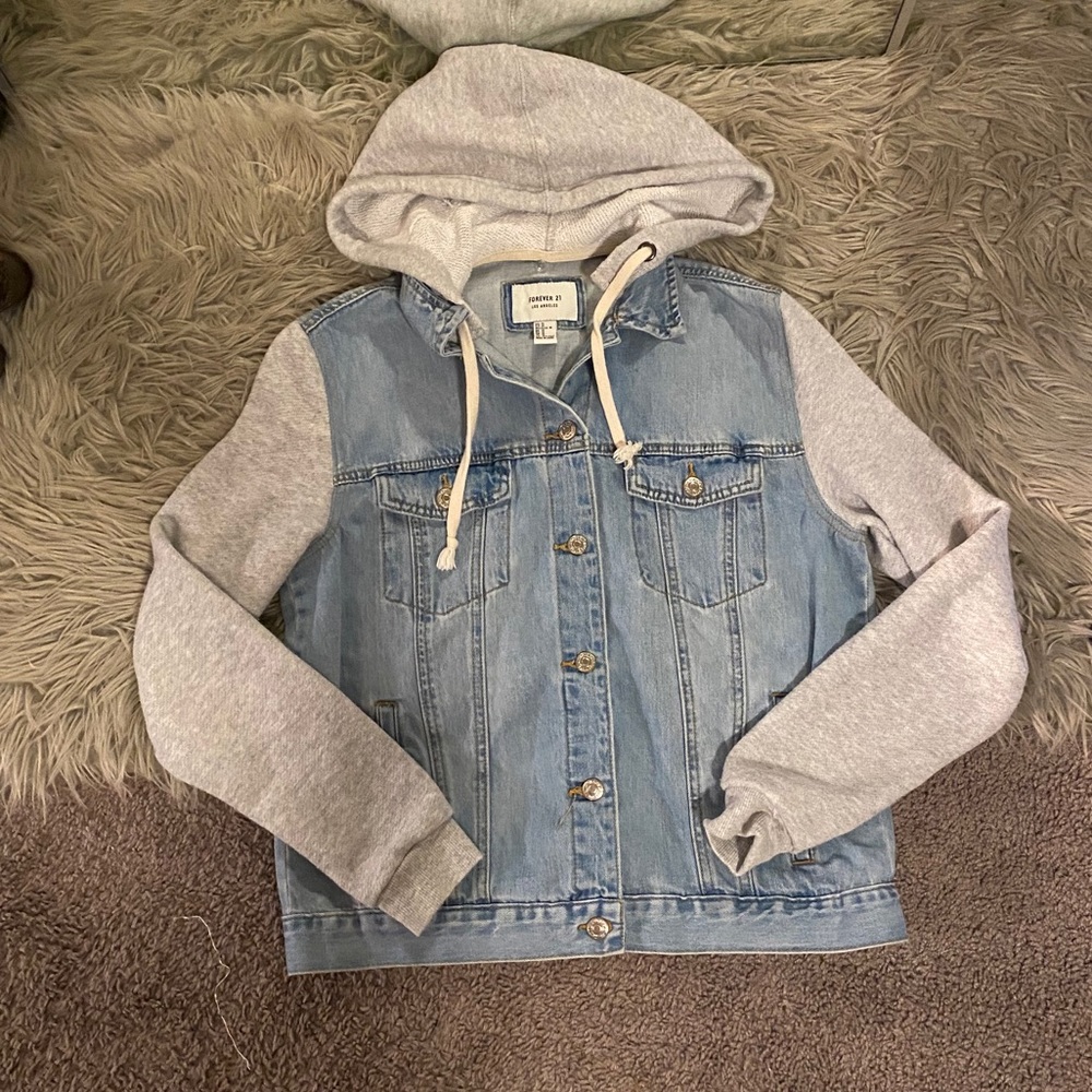 forever 21 jean jacket